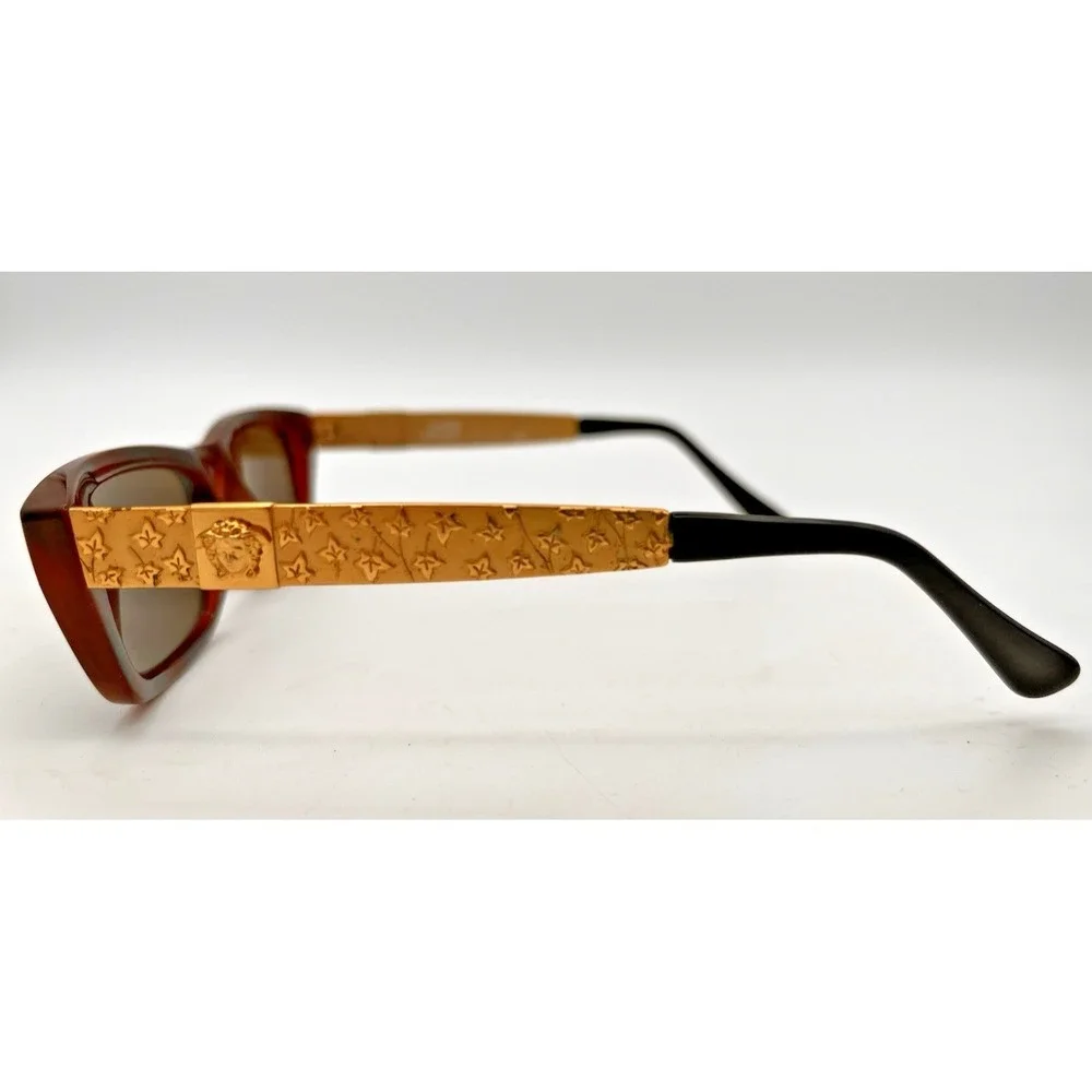 Vintage Gianni Versace Medusa Sunglasses Mod.291/M Col.900 Authentic w/ COA RARE
